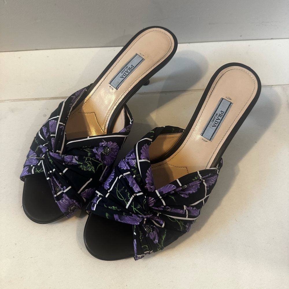 Prada Poppy Heels